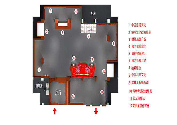 龍門崮“喜慶文化展覽館”展陳設計