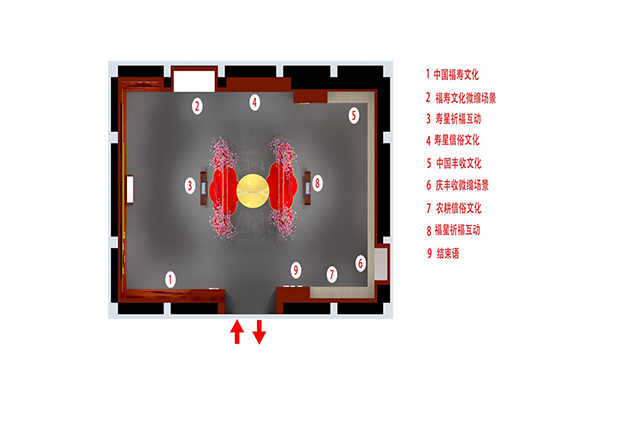 龍門崮“喜慶文化展覽館”展陳設計